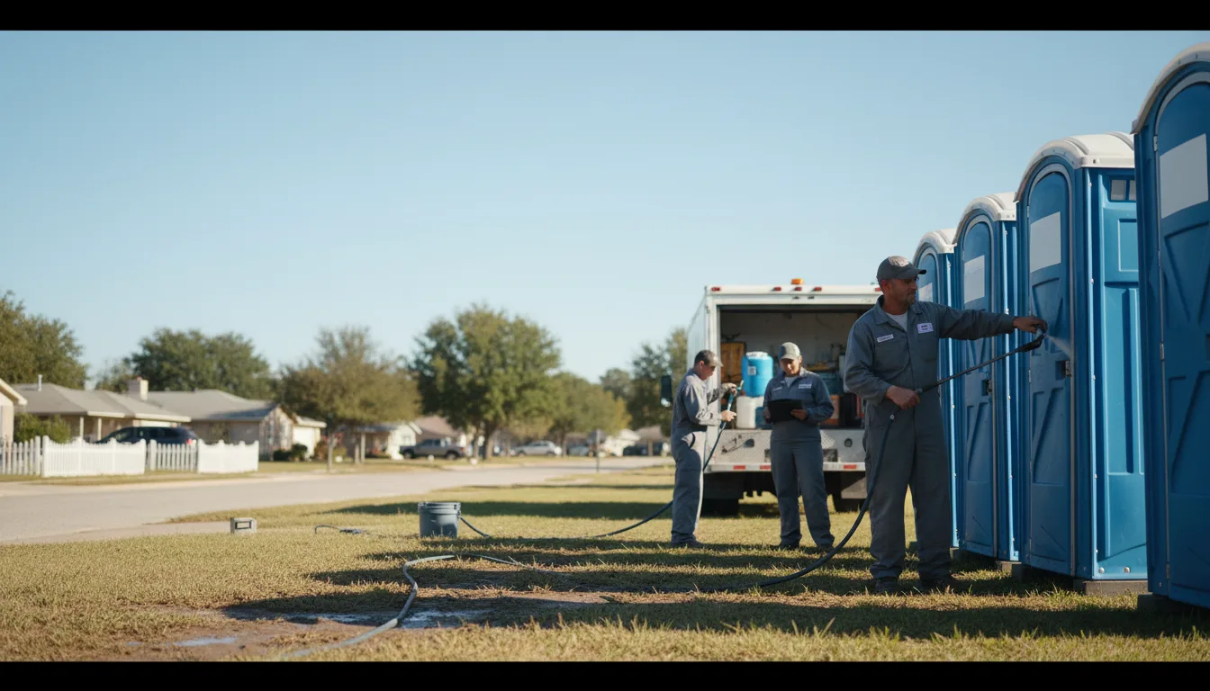 Long-Term Portable Toilet Rental in Mason, TX near me